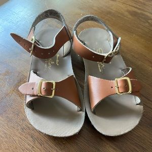 Salt Water Sandal Brown Size 11